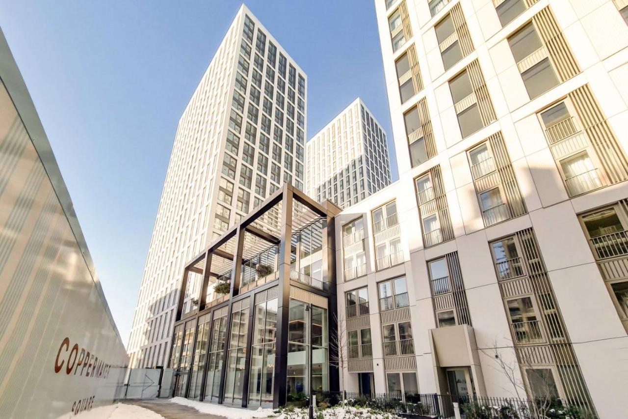 Coppermaker Square In Stratford Aparthotel London Ngoại thất bức ảnh