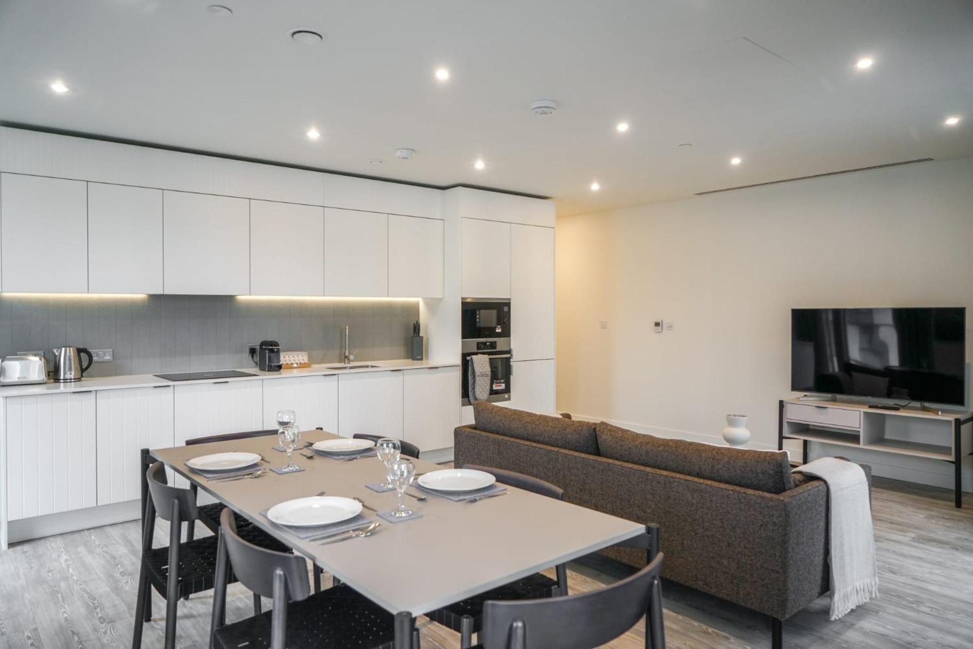 Coppermaker Square In Stratford Aparthotel London Ngoại thất bức ảnh